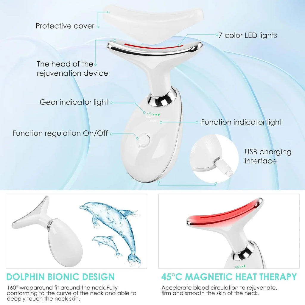 7-in-1 LED Facial Massager Pro
