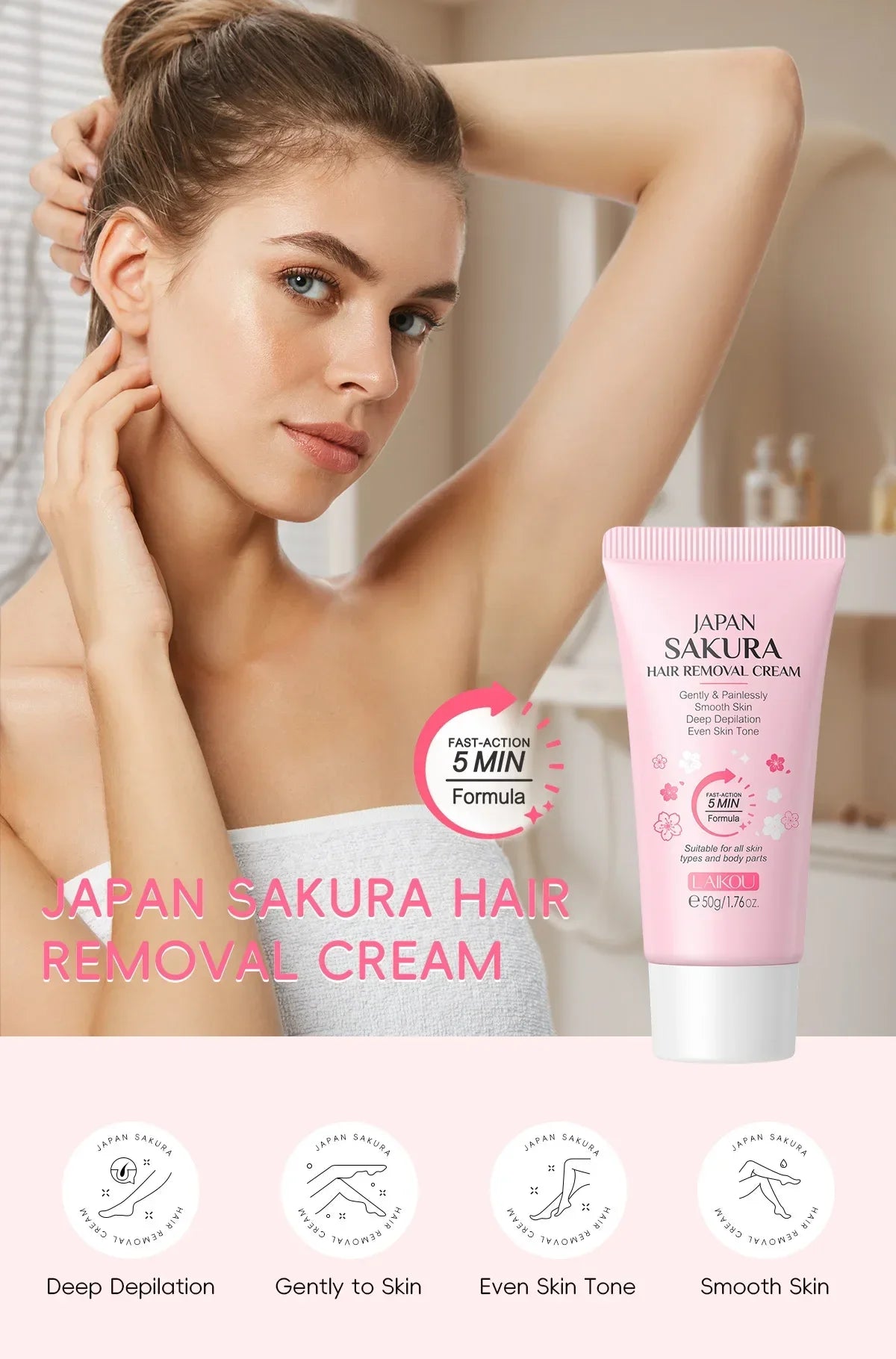 SmoothSkin Hair Removal Cream